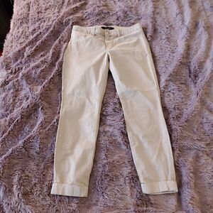Taupe J Brand "Anja" skinny cropped pants size 28